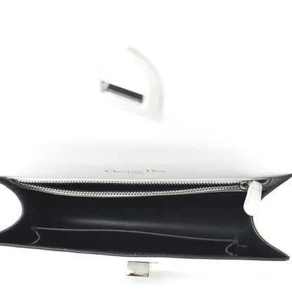 Christian Dior Patent Micro-Cannage Small Diorama Flap Bag White 5 of 9