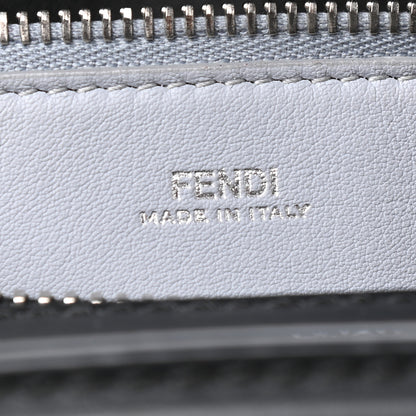 Fendi Vitello Baltico Hypnoteyes Studded Small Dotcom Click Chain Satchel Black 9 of 11