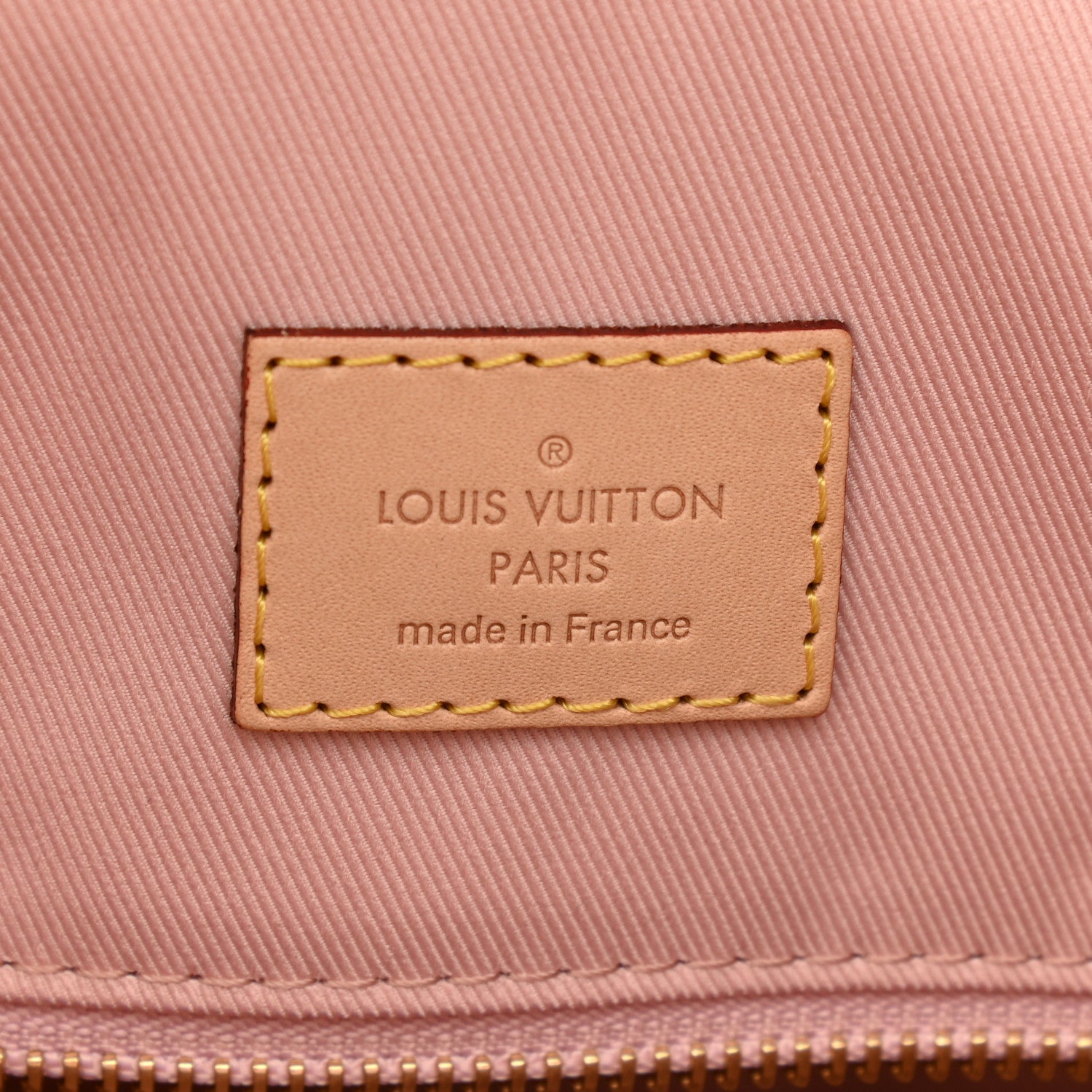 Louis Vuitton Damier Azur Graceful MM Rose Ballerine 6 of 9