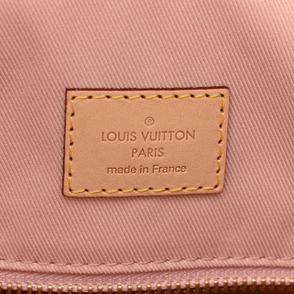 Louis Vuitton Damier Azur Graceful MM Rose Ballerine 6 of 9