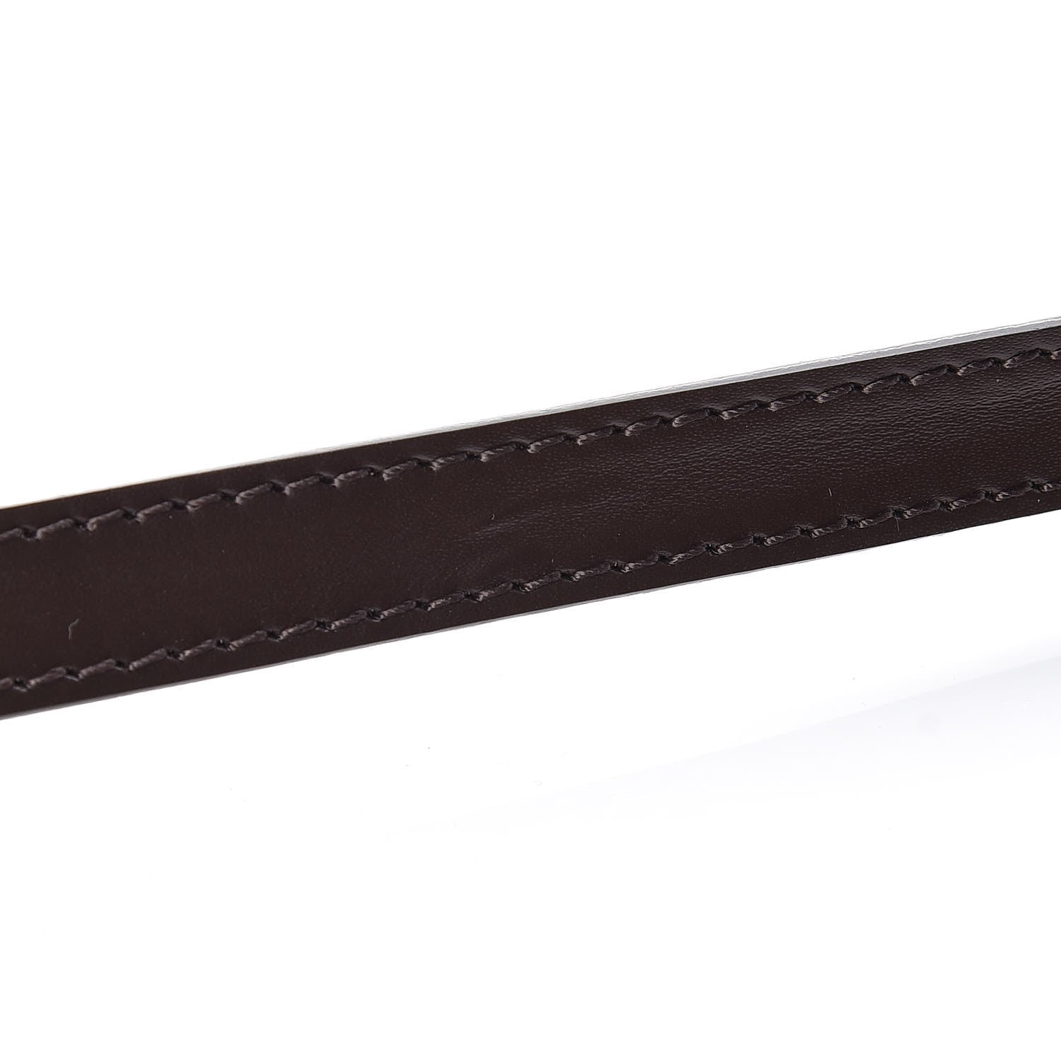 Louis Vuitton Calfskin 16mm Adjustable Shoulder Strap Brown 5 of 7