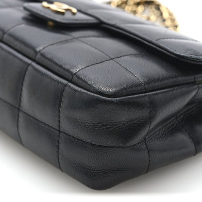 Chanel Lambskin Quilted Mini Chocolate Bar Flap Black 9 of 9