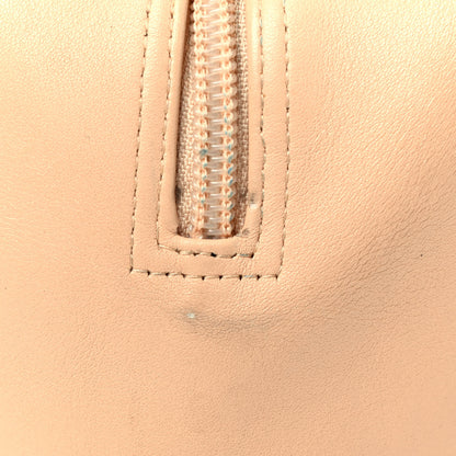 Chanel Calfskin Quilted Large Cambon Bowler Beige Black 12 of 13