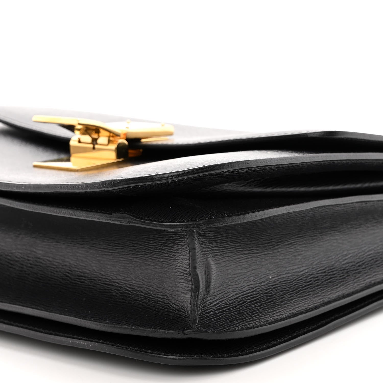 Celine Liege Calfskin Medium Classic Box Flap Bag Black 10 of 11