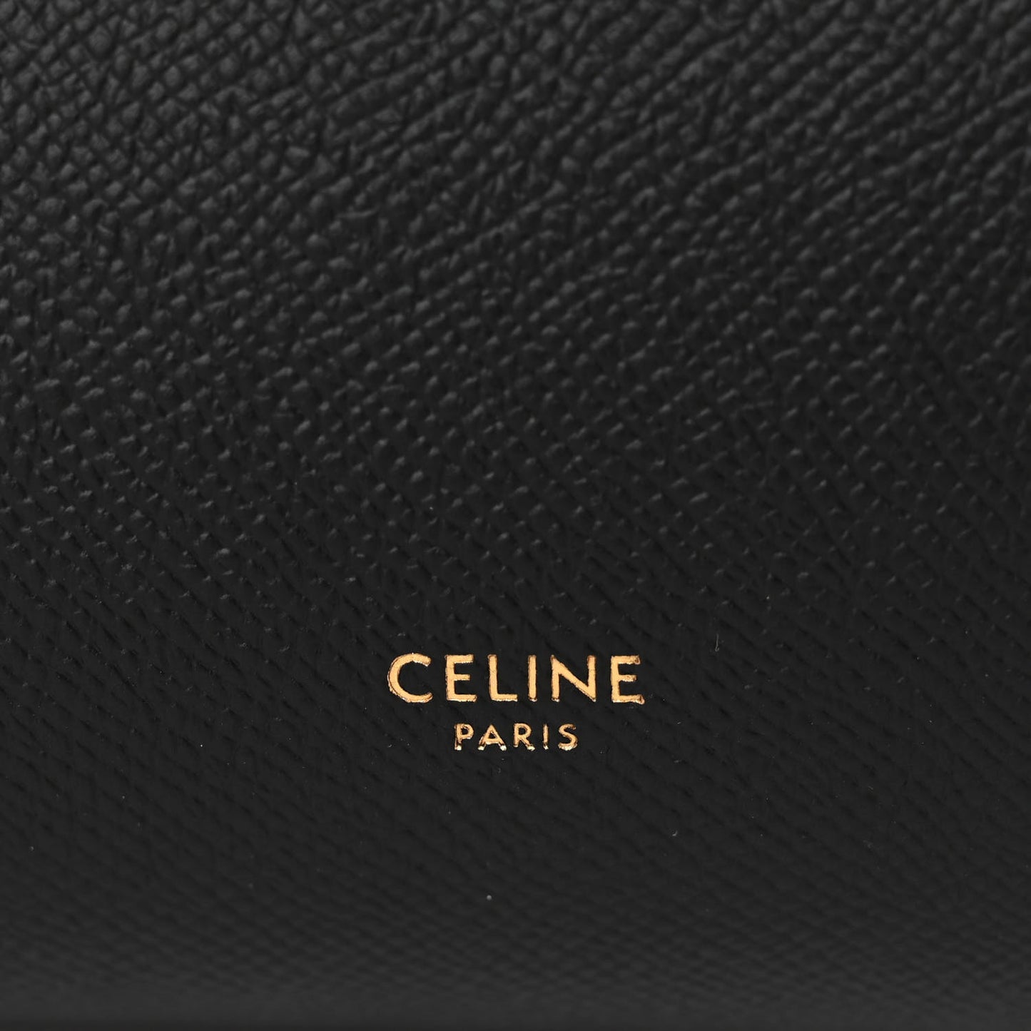 Grained Calfskin Mini Belt Bag Black
