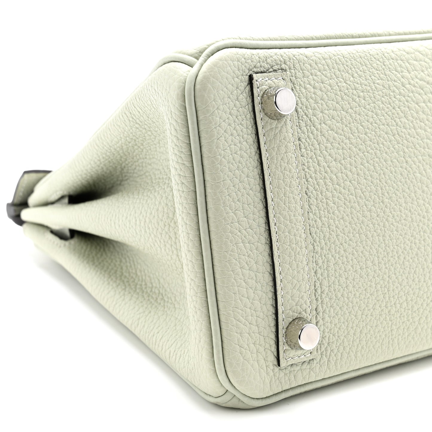 Togo Birkin 25 Gris Neve