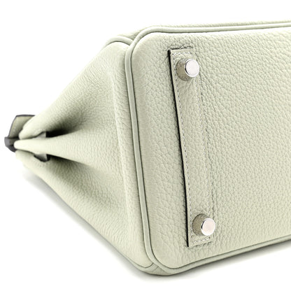Hermes Togo Birkin 25 Gris Neve 9 of 13