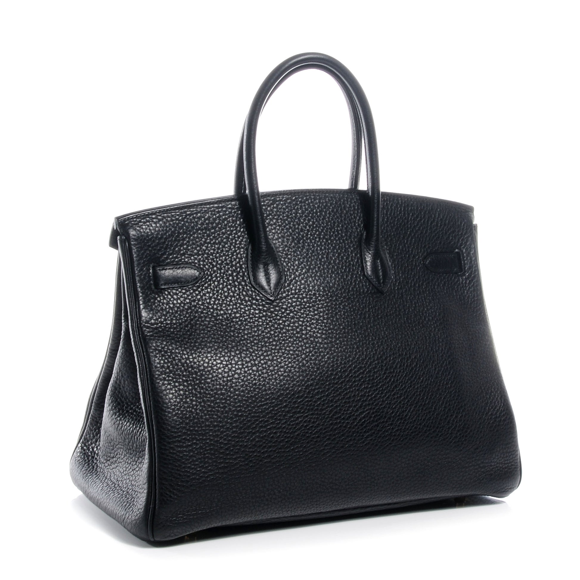 Hermes Taurillon Clemence Birkin 35 Black 3 of 10