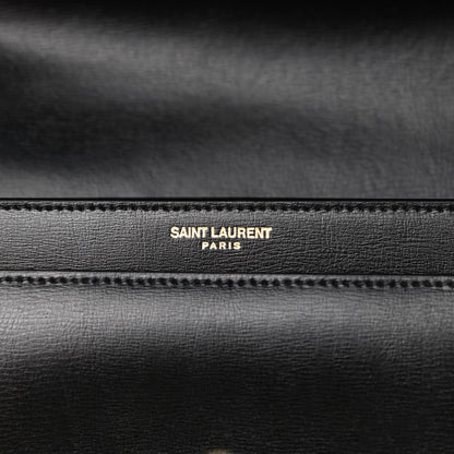 Saint Laurent Calfskin Medium Monogram Sunset Black 7 of 10
