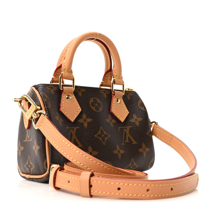 Louis Vuitton Monogram Vivienne Ice Skating Nano Speedy Bandouliere Pink 3 of 11