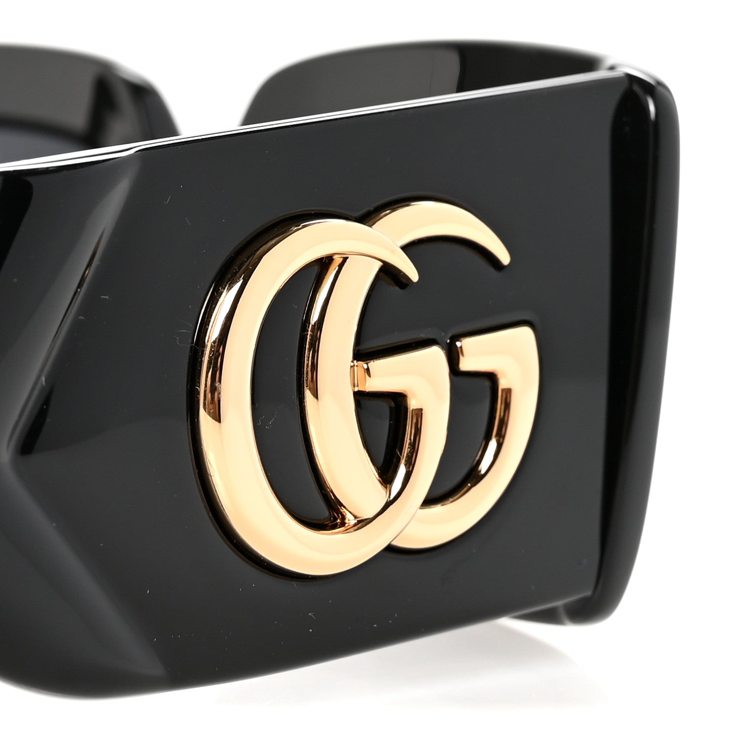 Gucci Acetate Rectangular Sunglasses GG0811S Black 13 of 16