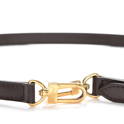 Louis Vuitton Calfskin 16mm Adjustable Shoulder Strap Brown 4 of 6