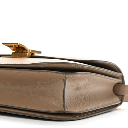 Celine Liege Calfskin Medium Classic Box Flap Bag Taupe 10 of 11