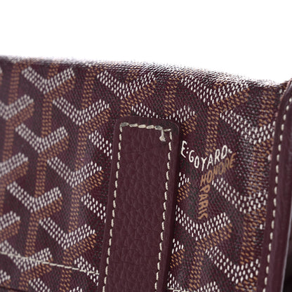 Goyard Goyardine Sac Hardy Pet Carrier PM Burgundy 12 of 15