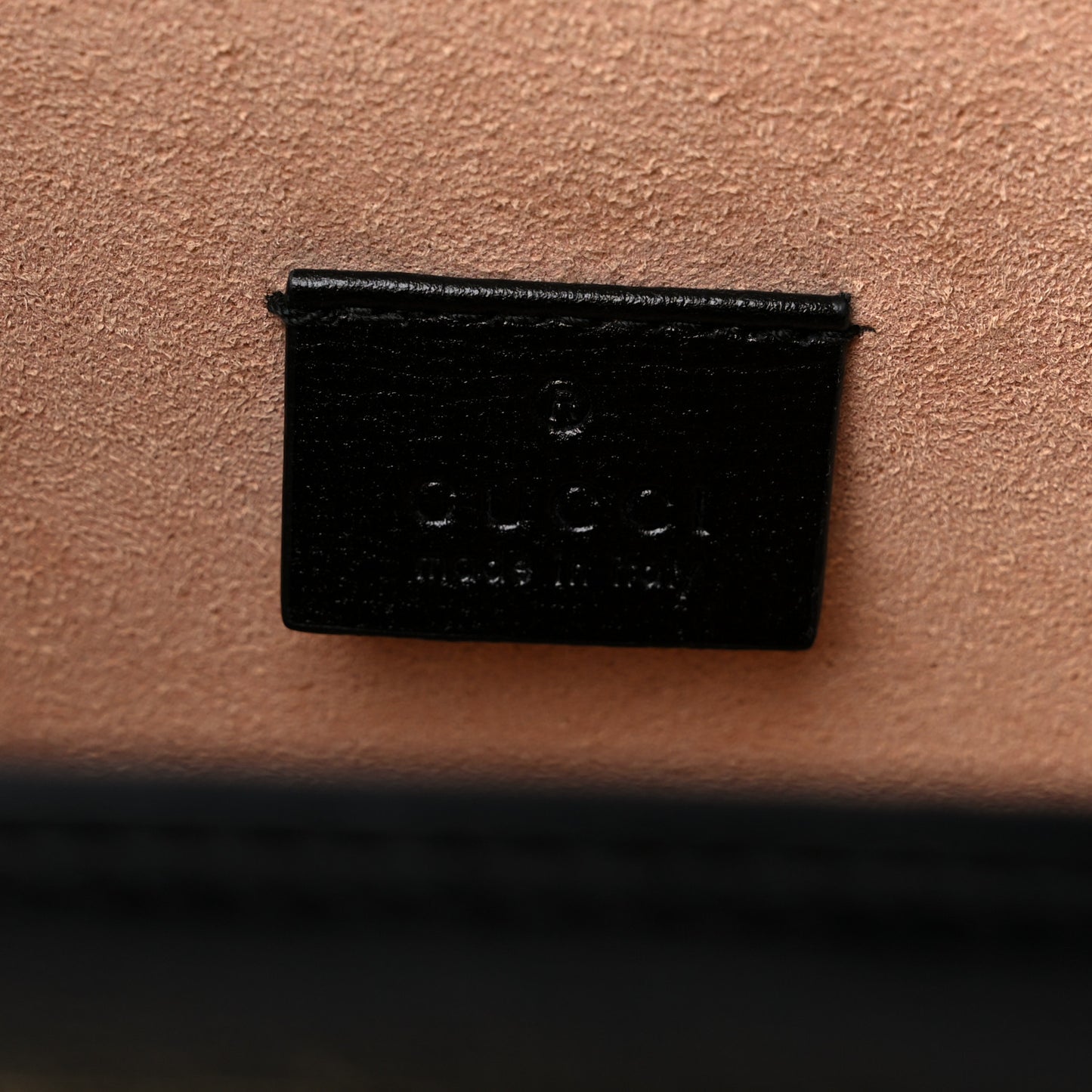 Calfskin Small Padlock Bamboo Shoulder Bag Black