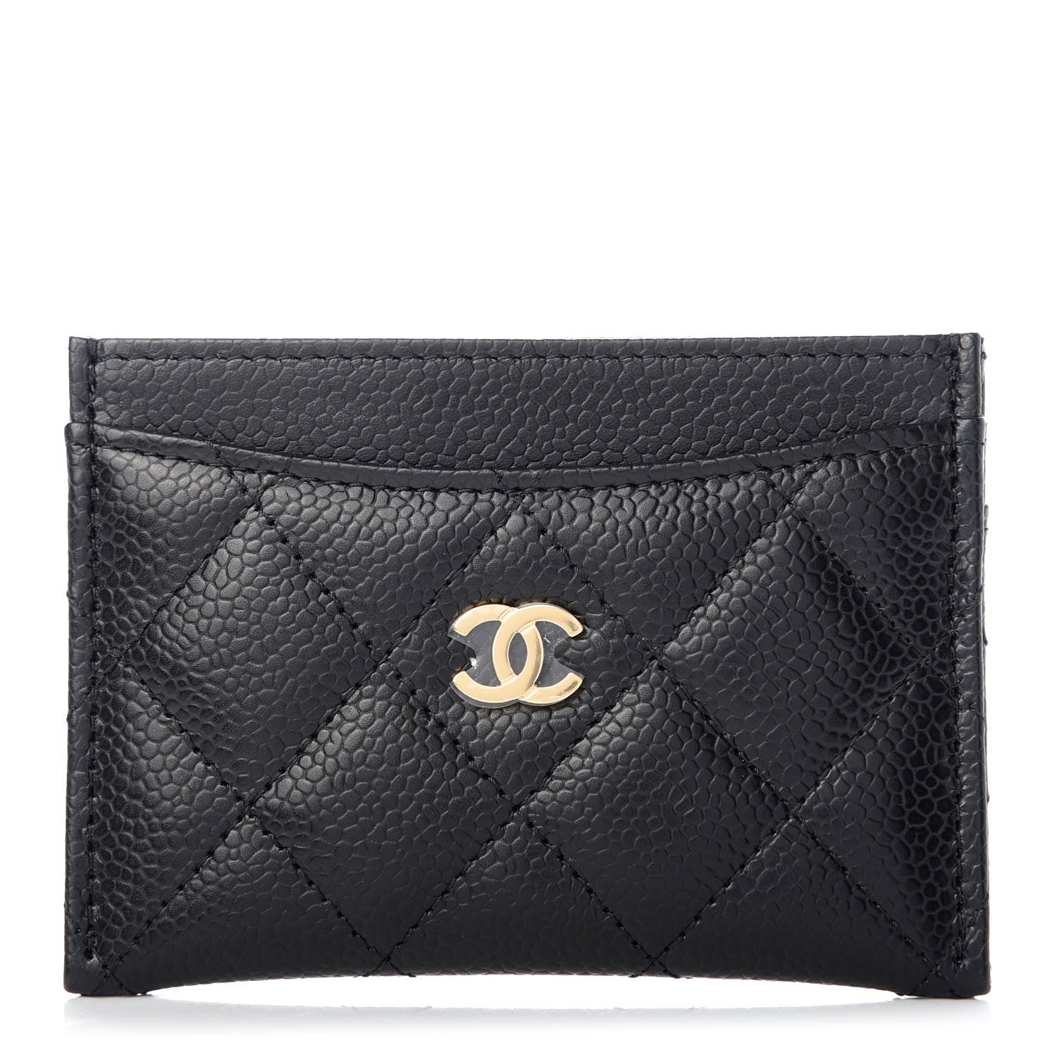 Chanel Caviar Quilted Card Holder Black 1 of 8