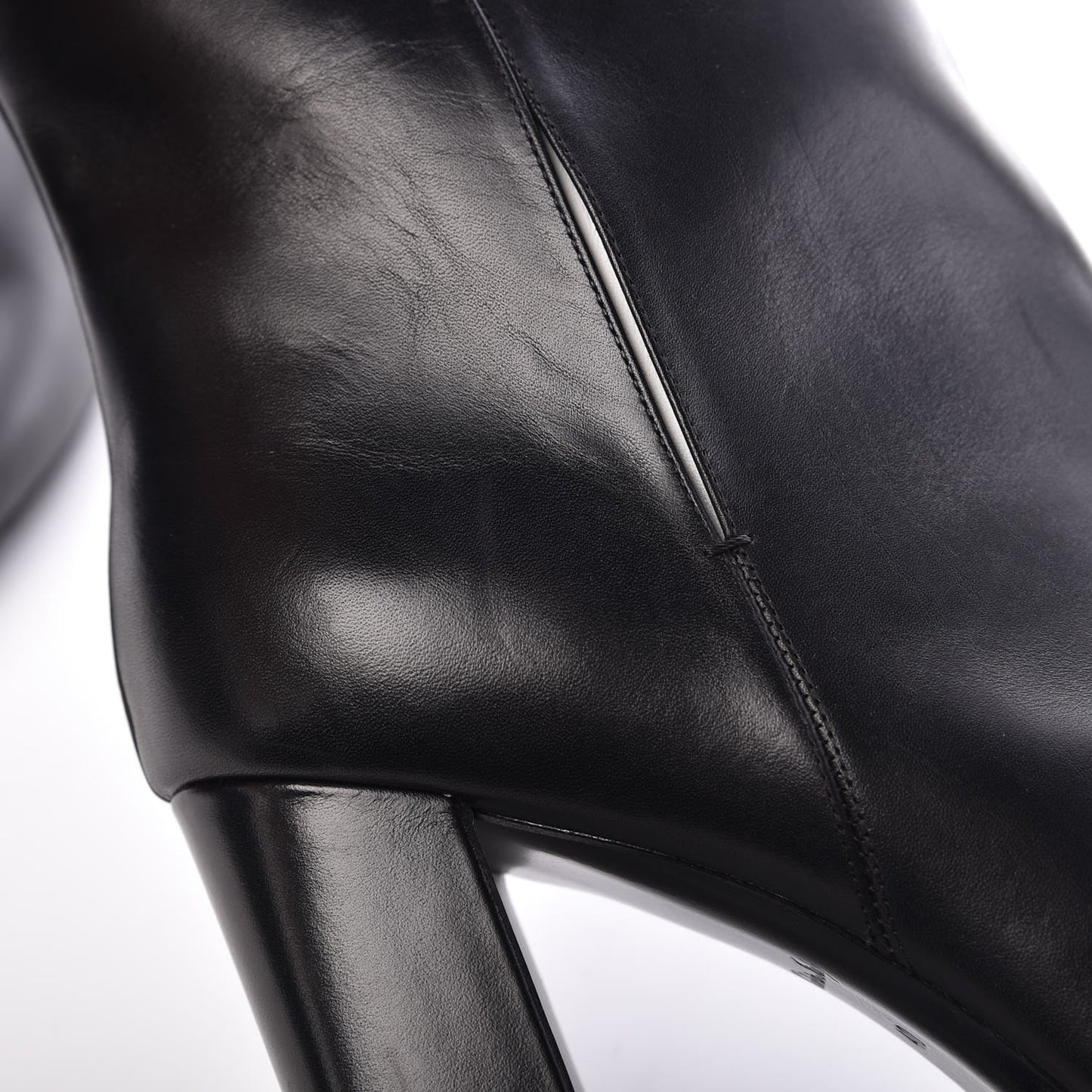 Calfskin Matchmake Ankle Boot 40 Black