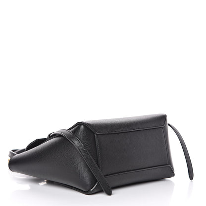 Celine Grained Calfskin Nano Belt Bag Black 4 of 9