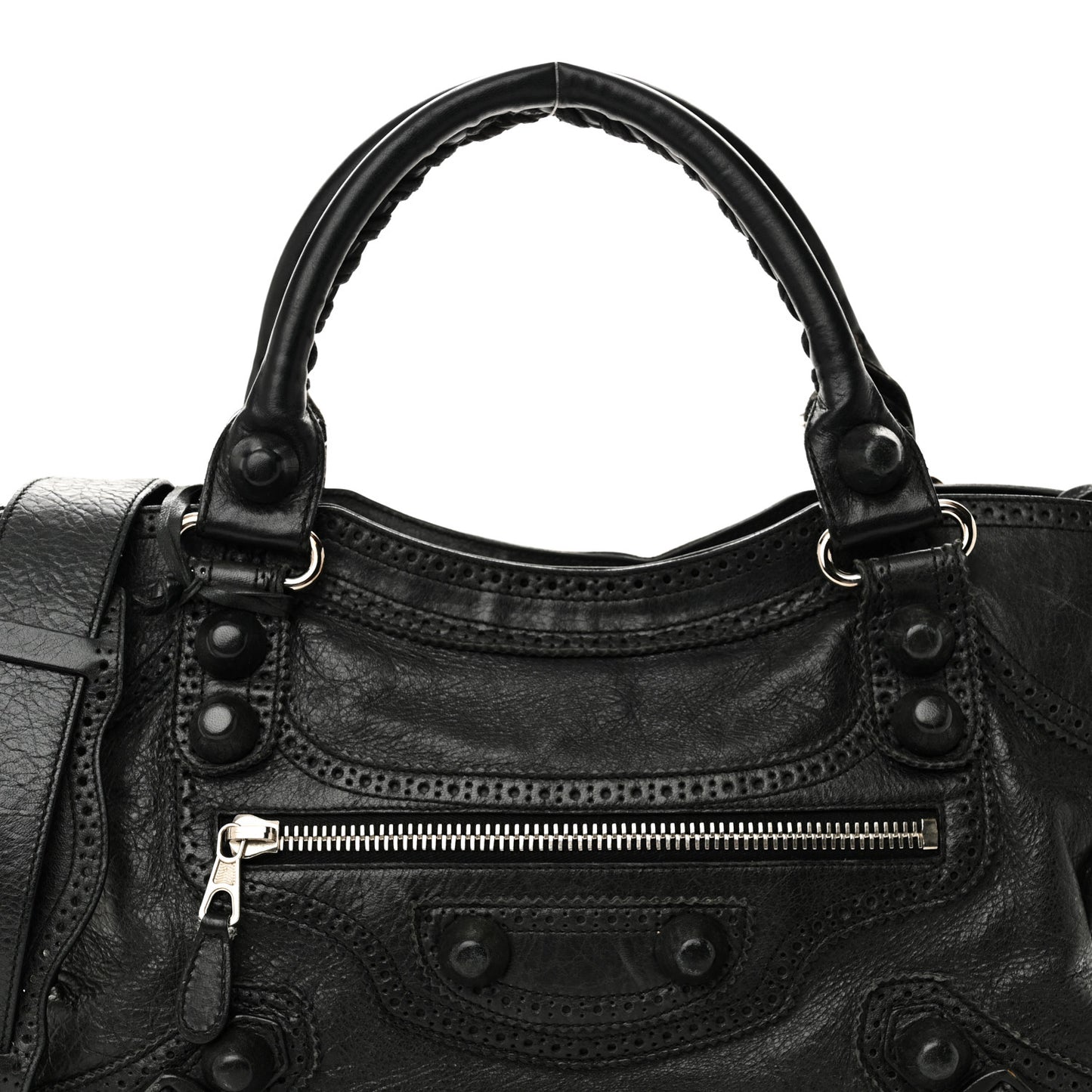 Agneau Giant Brogues Hardware City Black