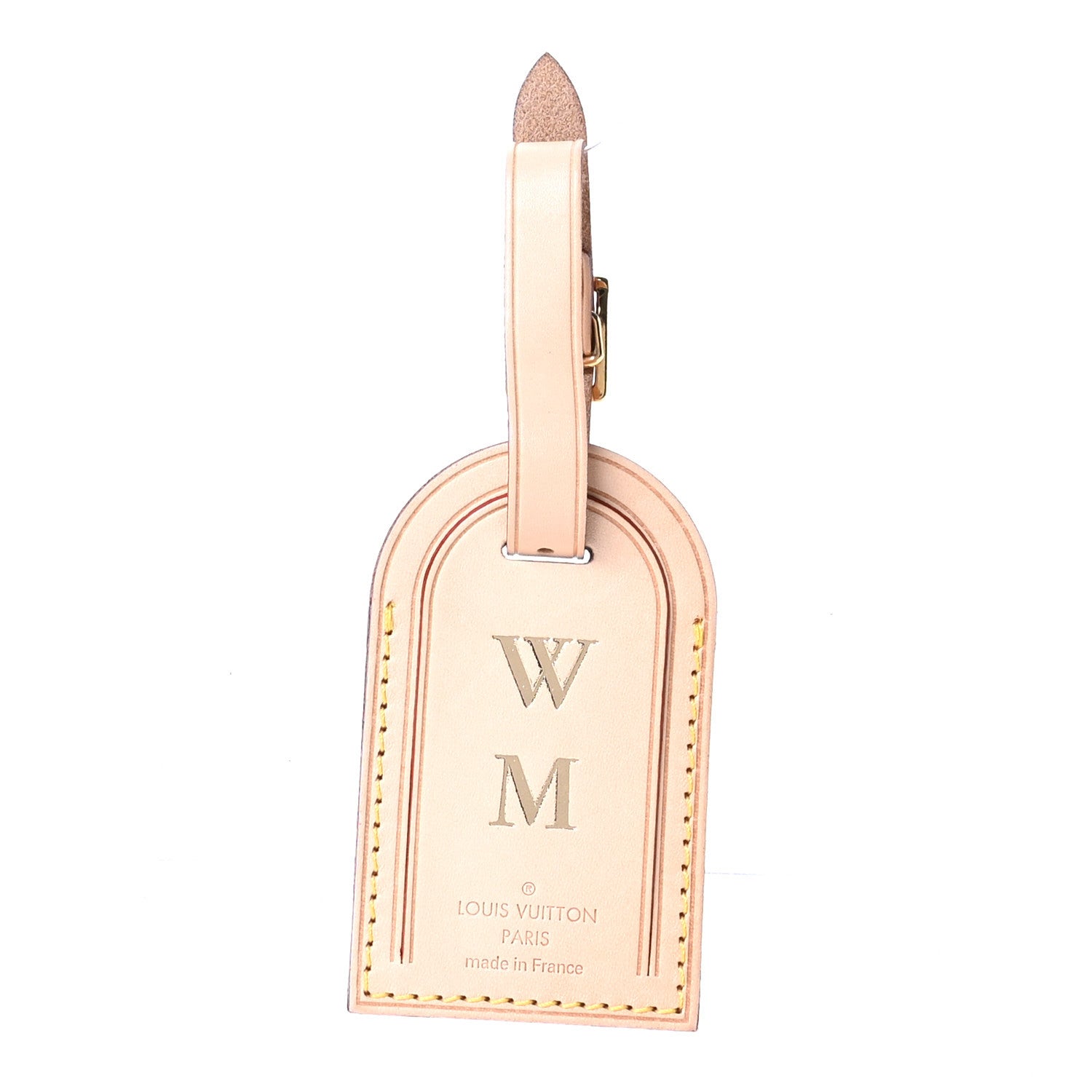 Louis Vuitton Vachetta Luggage Tag 1 of 3