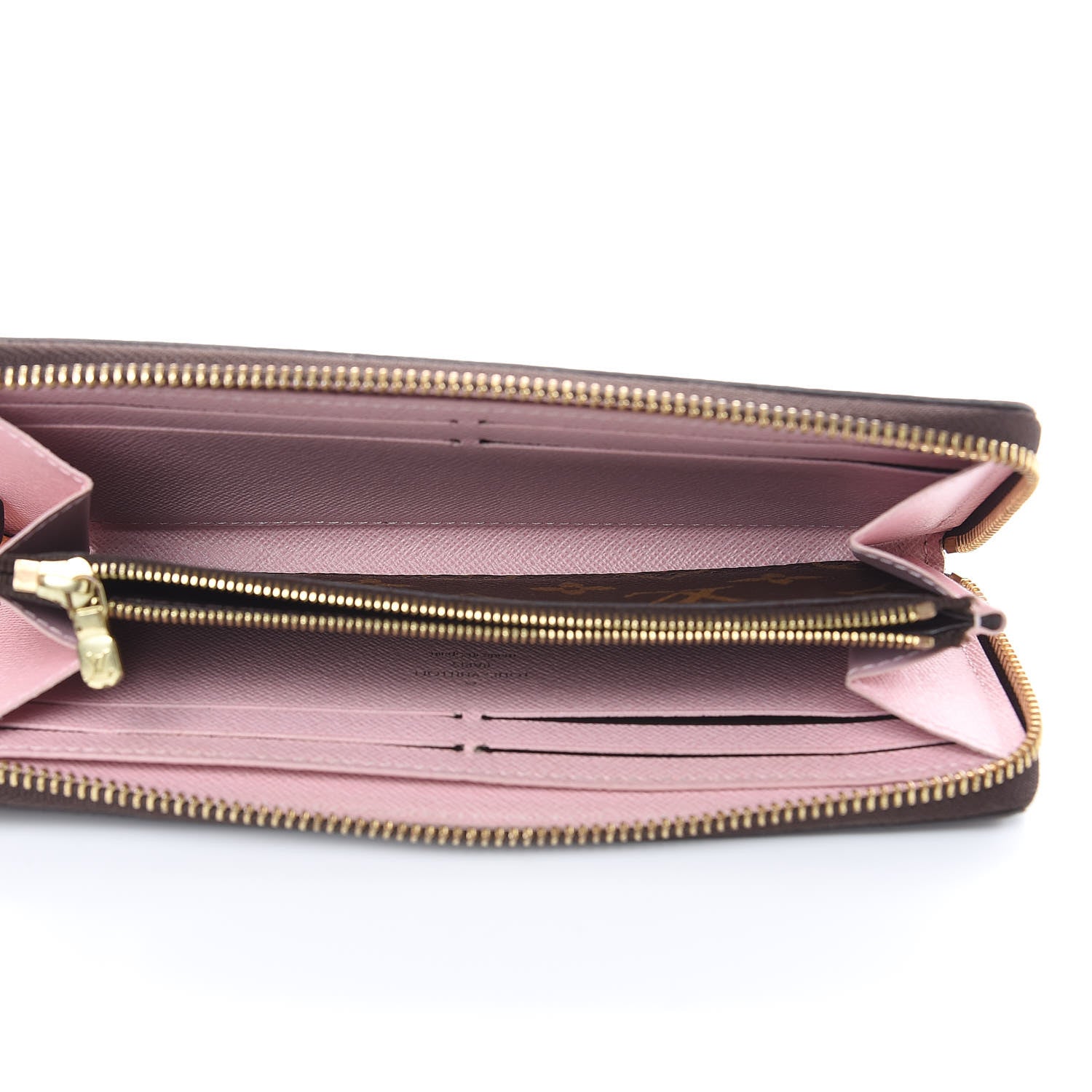 Louis Vuitton Monogram Clemence Wallet Rose Ballerine 5 of 11