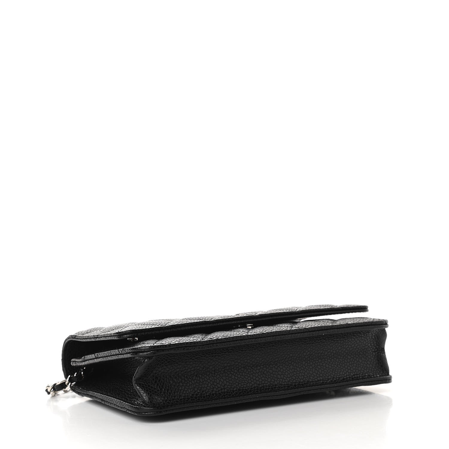 Chanel Caviar Quilted Wallet On Chain WOC Black 4 of 12