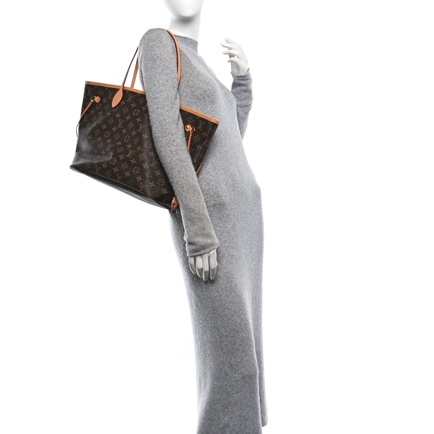 Louis Vuitton Monogram Neo Neverfull MM Pivoine 3 of 14