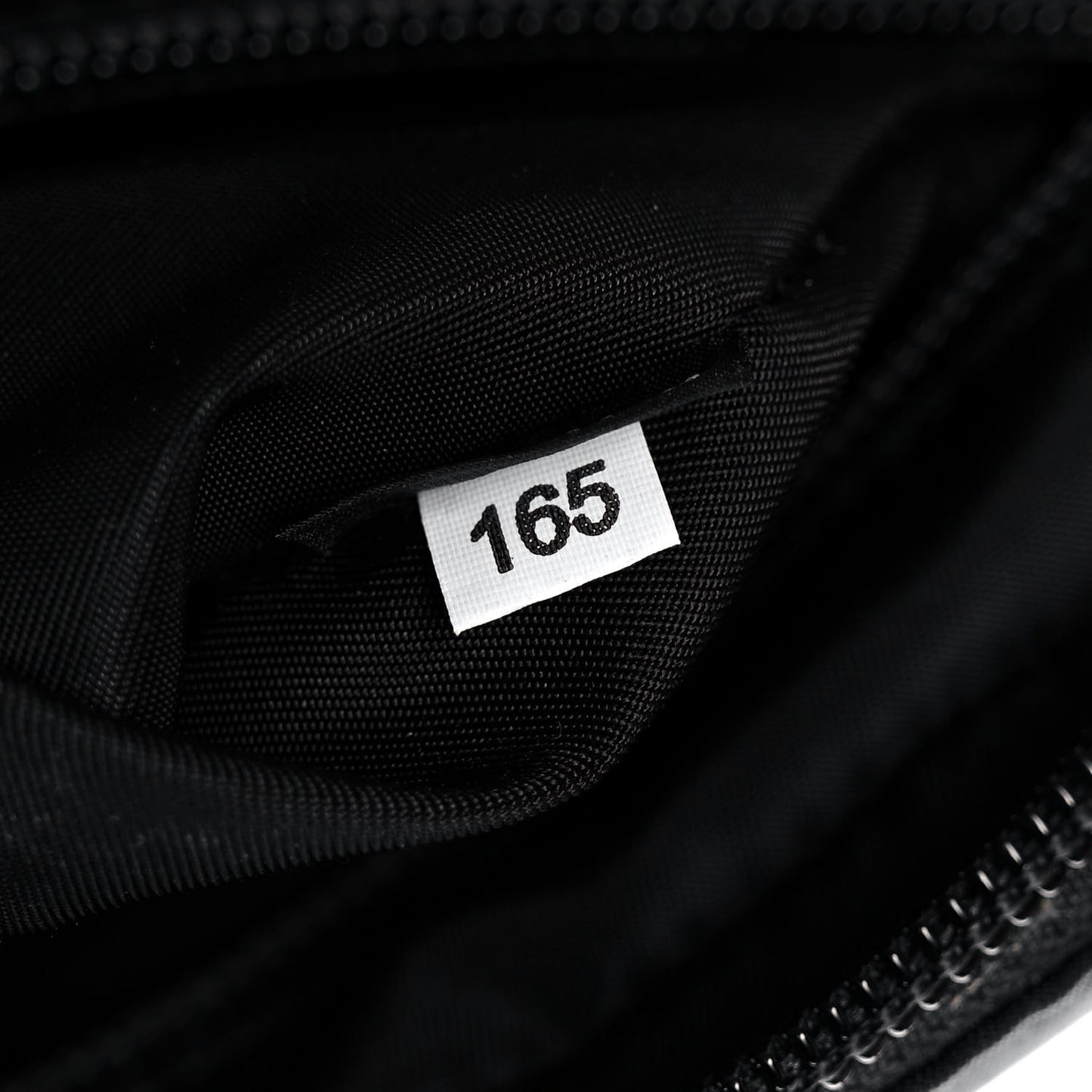 Tessuto Nylon Saffiano Belt Bag Black