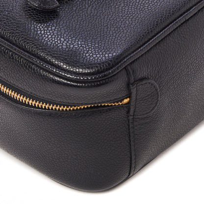 Chanel Caviar Vanity Cosmetic Case Black 5 of 8