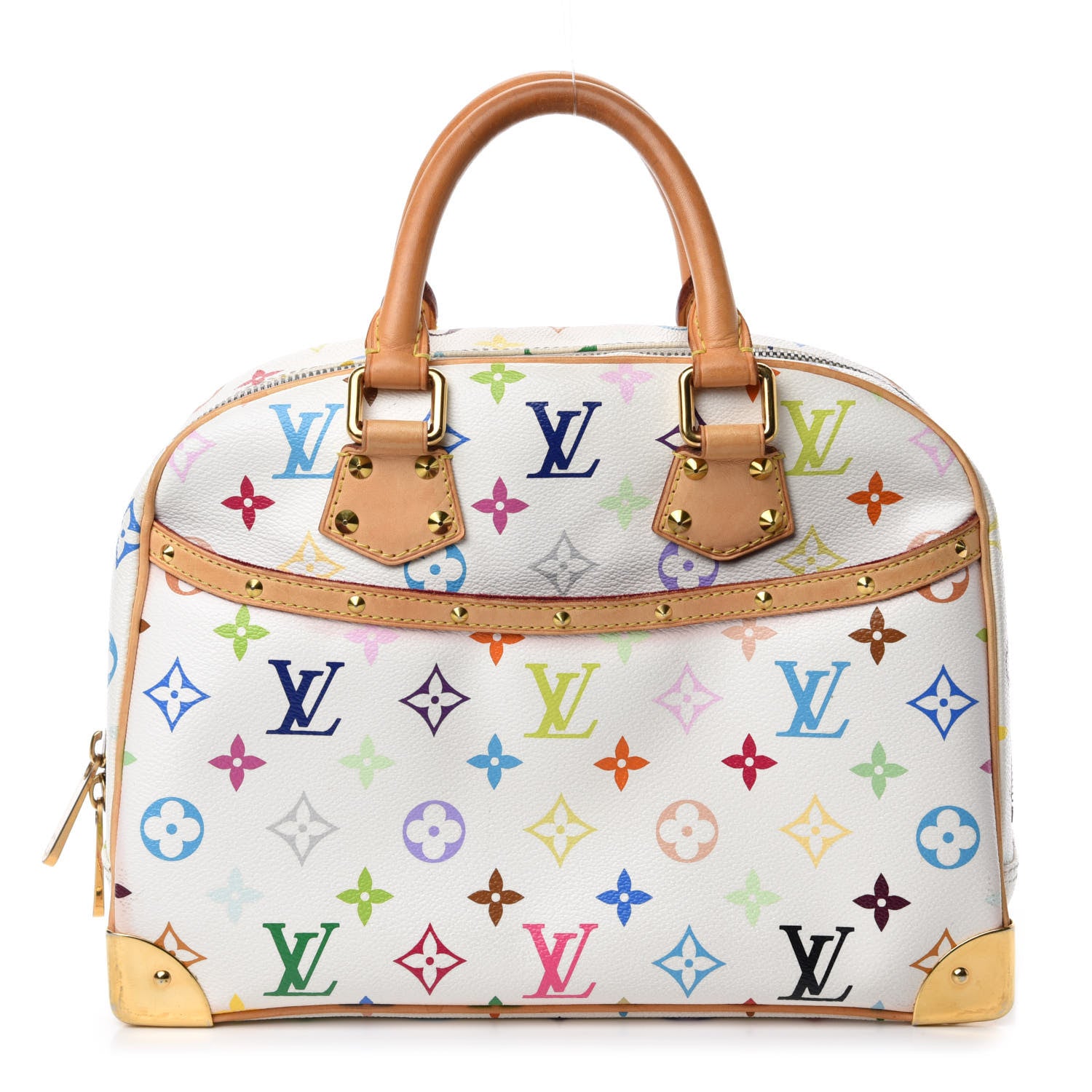 Louis Vuitton Monogram Multicolor Trouville White 1 of 10