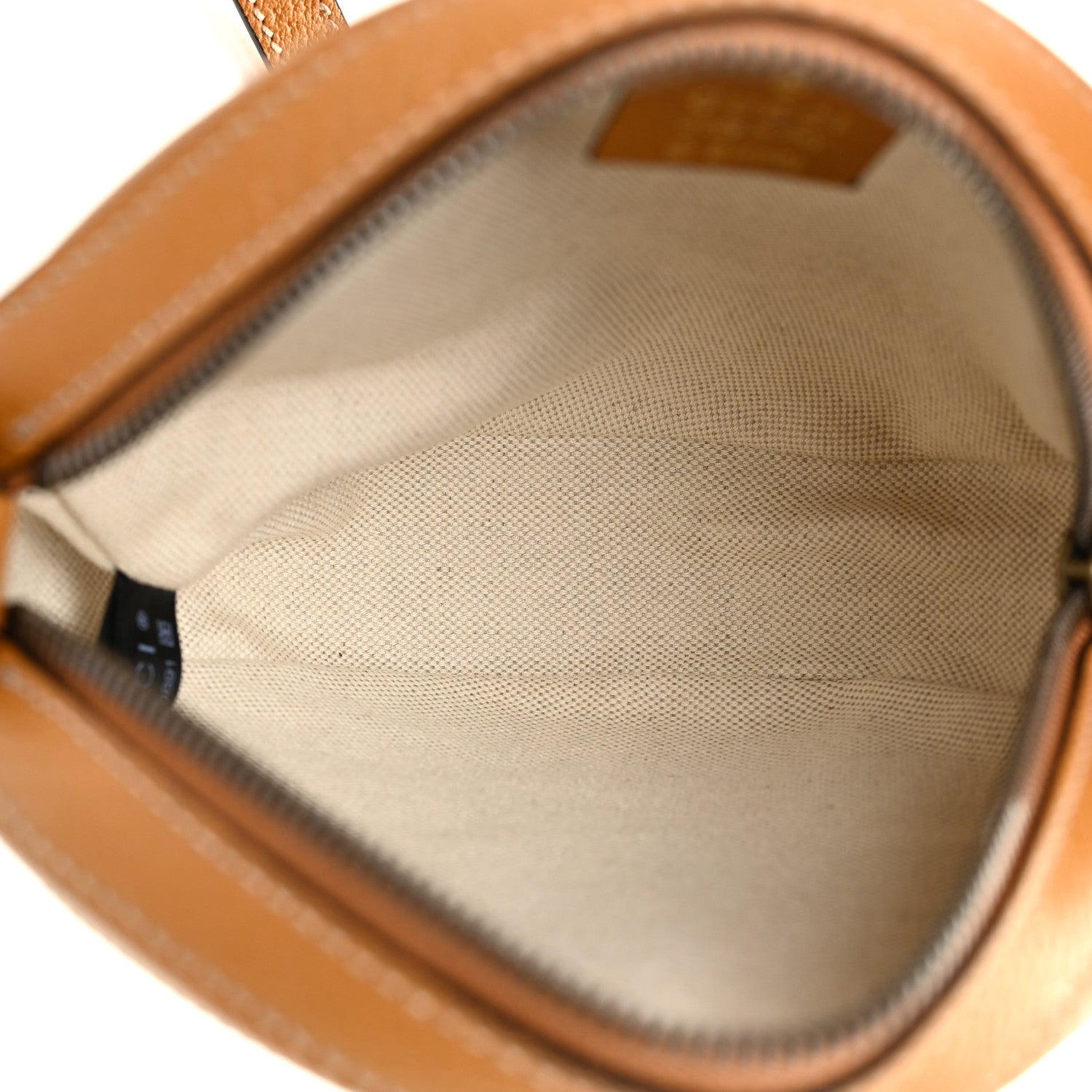 Gucci X DISNEY Mini Vintage GG Supreme Monogram Mickey Mouse Round Shoulder Bag Beige Vintage Sun Oil 5 of 10