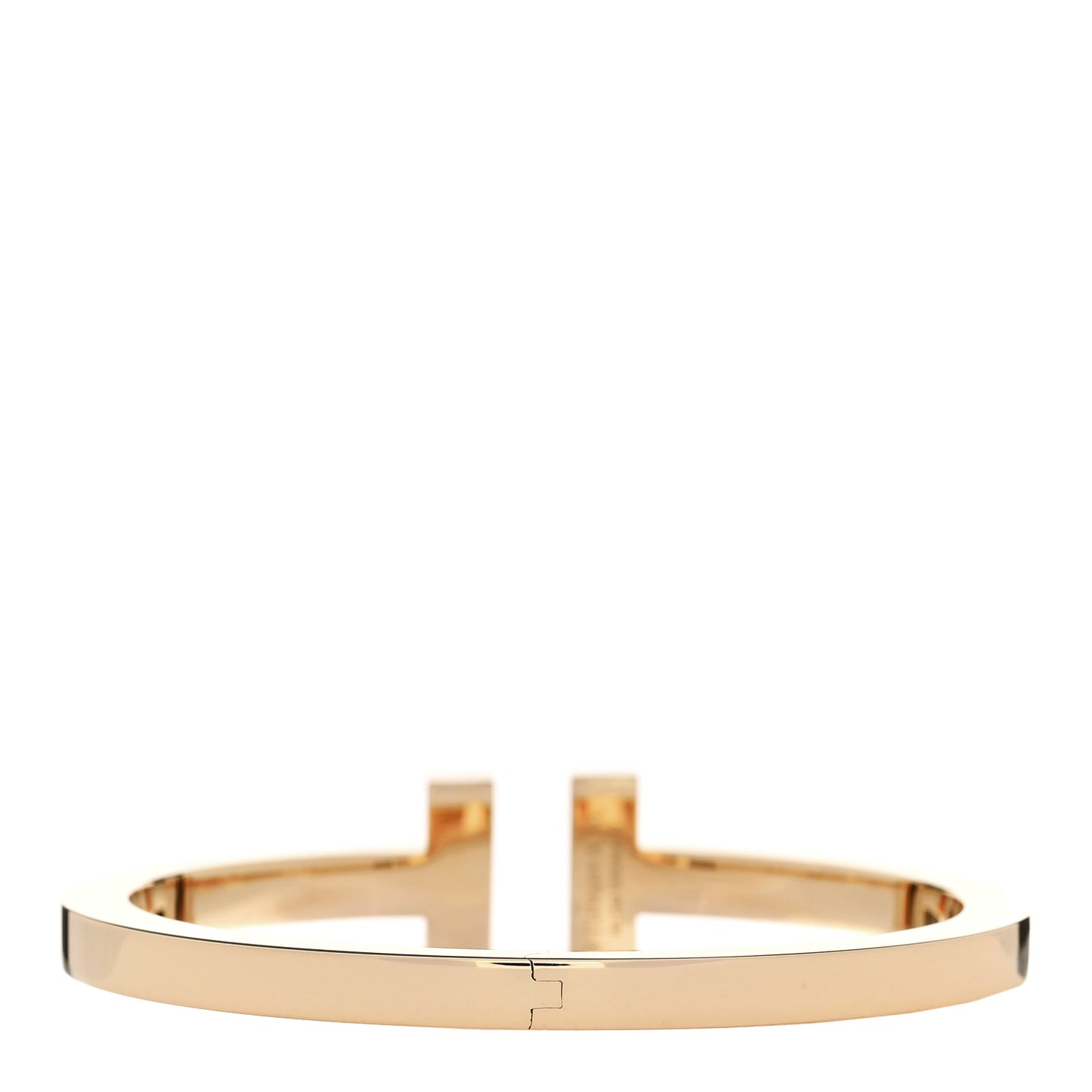 18K Yellow Gold T Square Bracelet