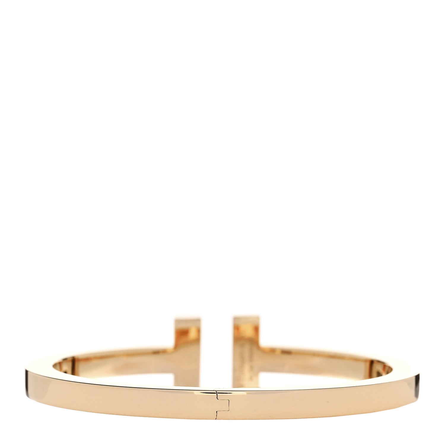 Tiffany 18K Yellow Gold T Square Bracelet 2 of 4