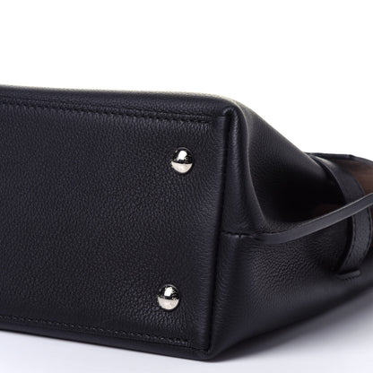 Louis Vuitton Calfskin Lockme Ever BB Black 8 of 10
