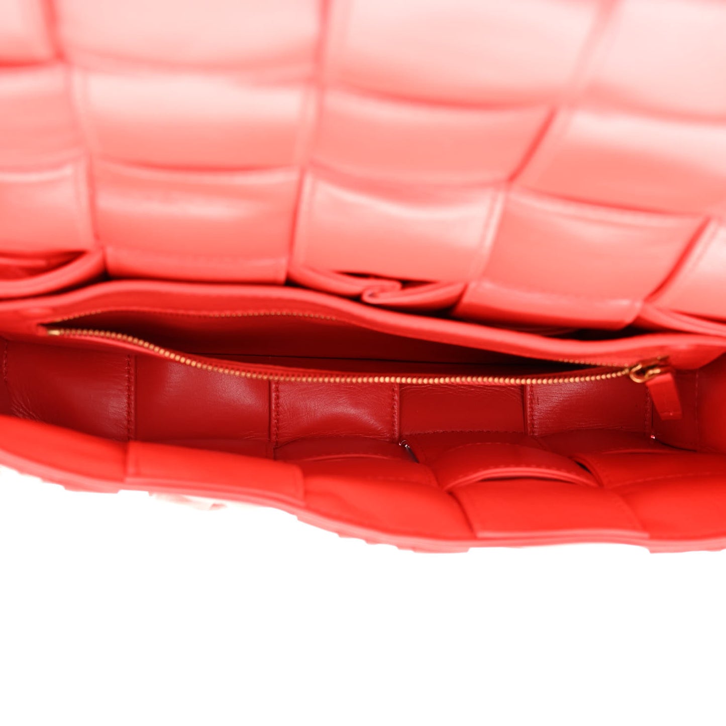 Calfskin Intreccio Plisse Cassette Crossbody Bag Sunburst