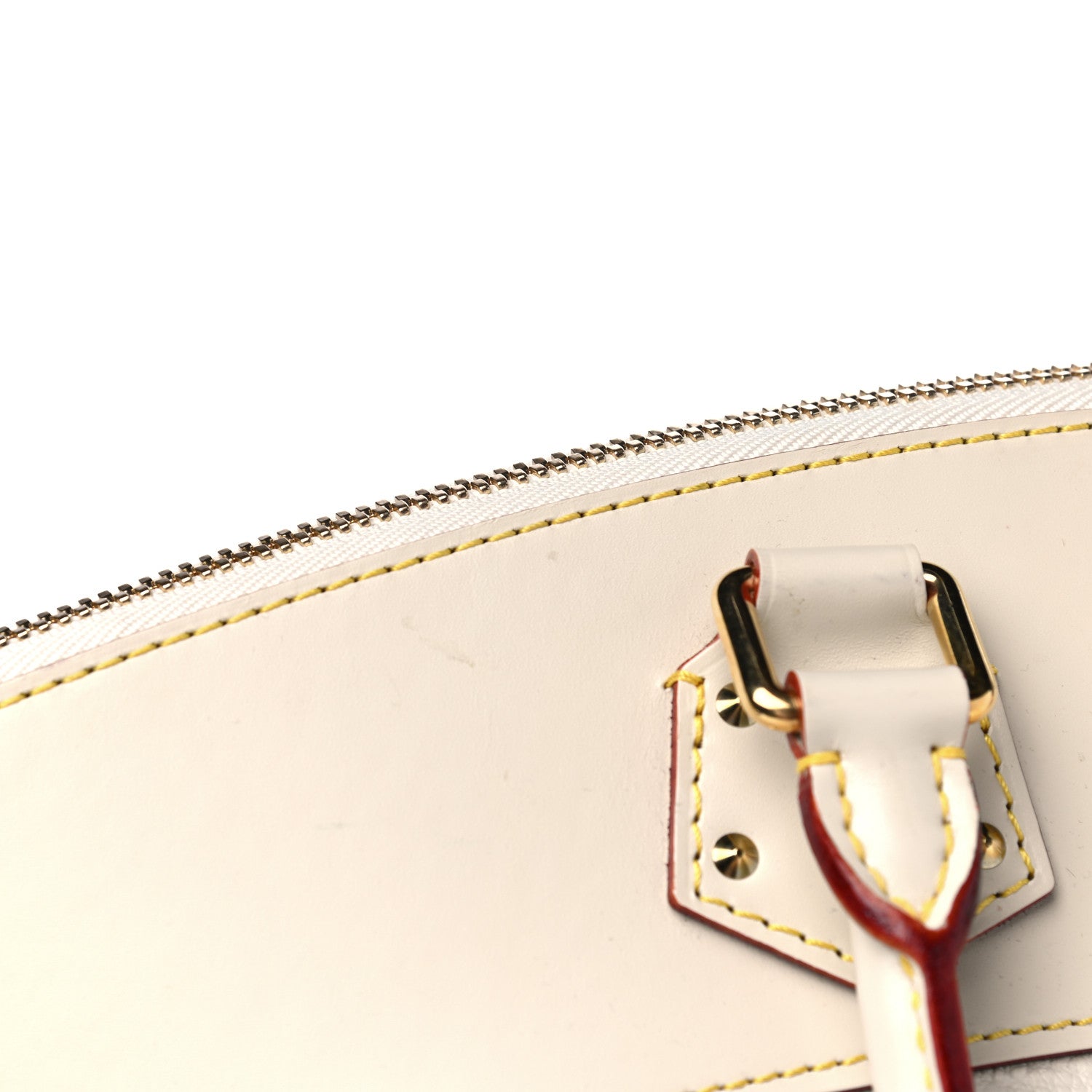 Louis Vuitton Suhali Lockit MM White 20 of 25