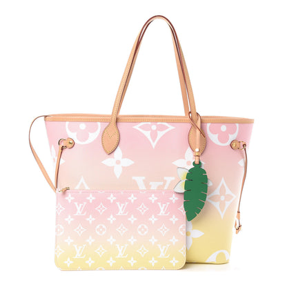 Louis Vuitton Monogram Giant By The Pool Neverfull MM Light Pink 1 of 11