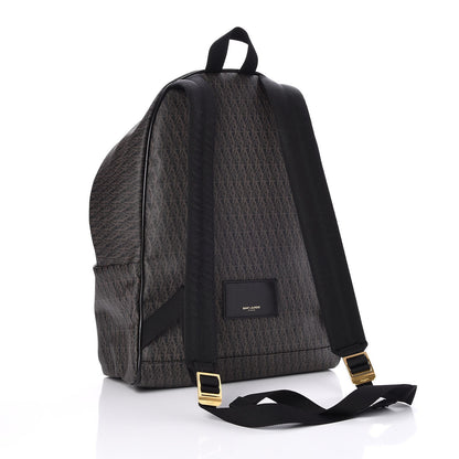 Saint Laurent Toile Classic Monogram Backpack Black 3 of 7