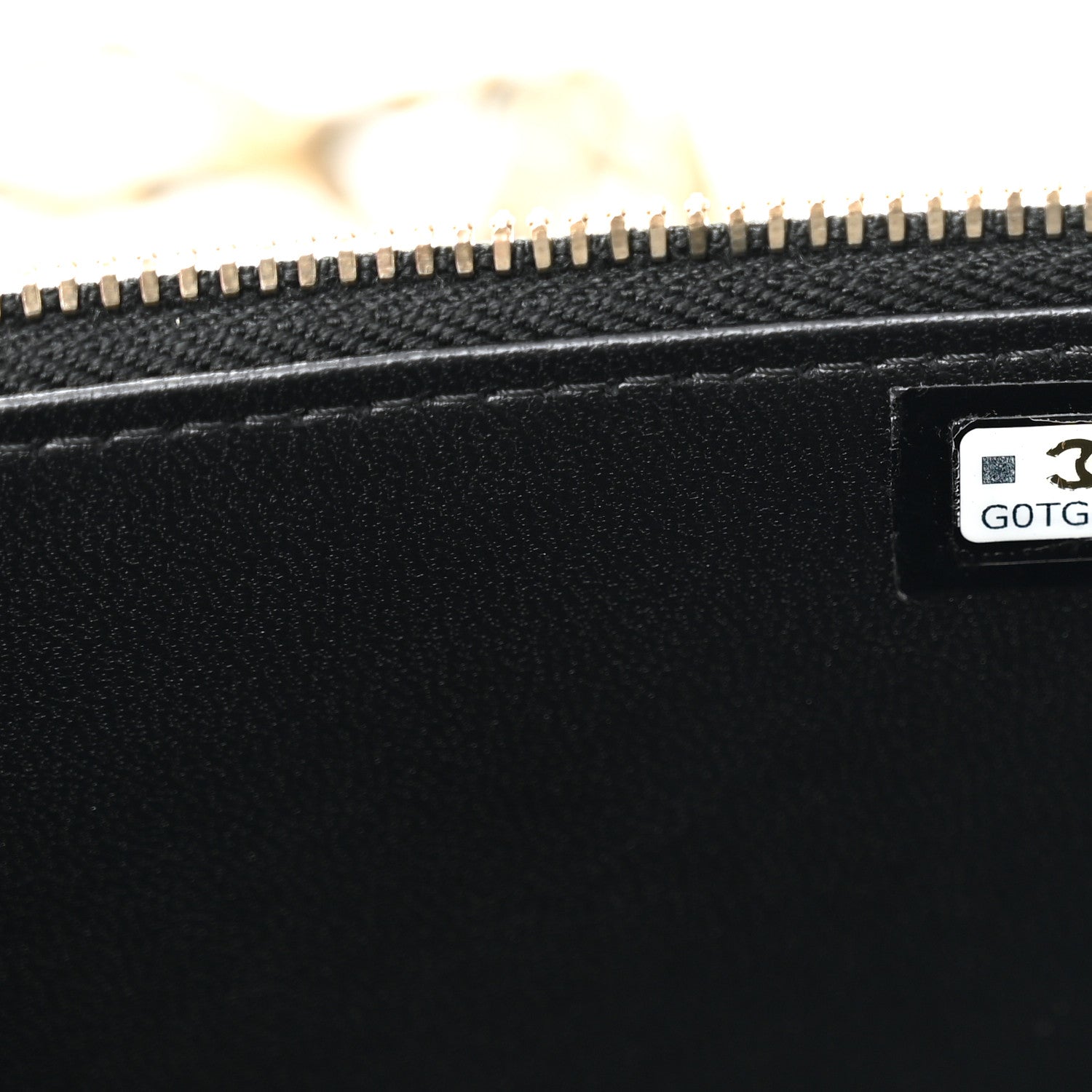 Chanel Lambskin Quilted Metal Small Top Handle Vanity Case With Chain Black 6 of 9
