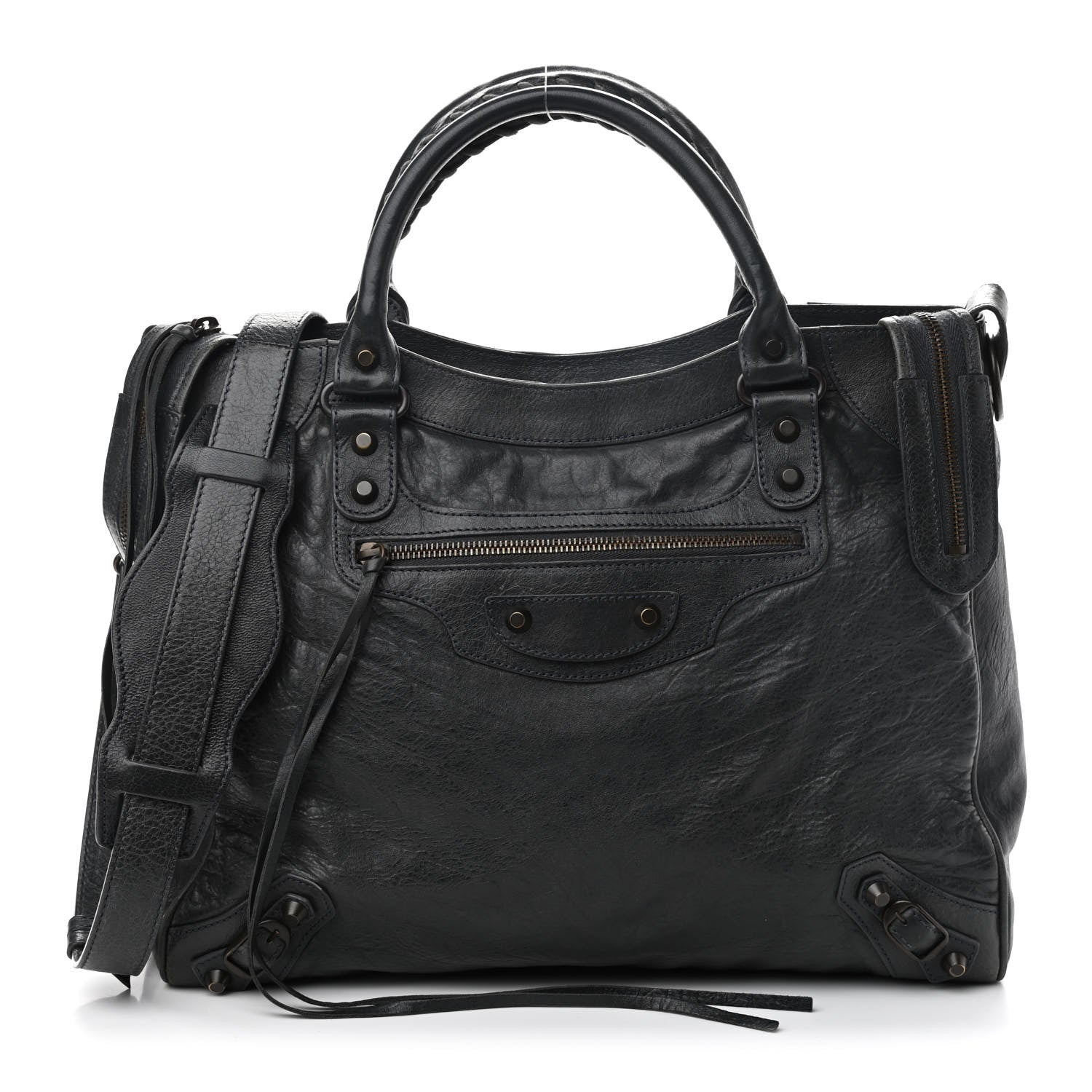 Balenciaga Agneau Classic Hardware Velo Anthracite 1 of 9