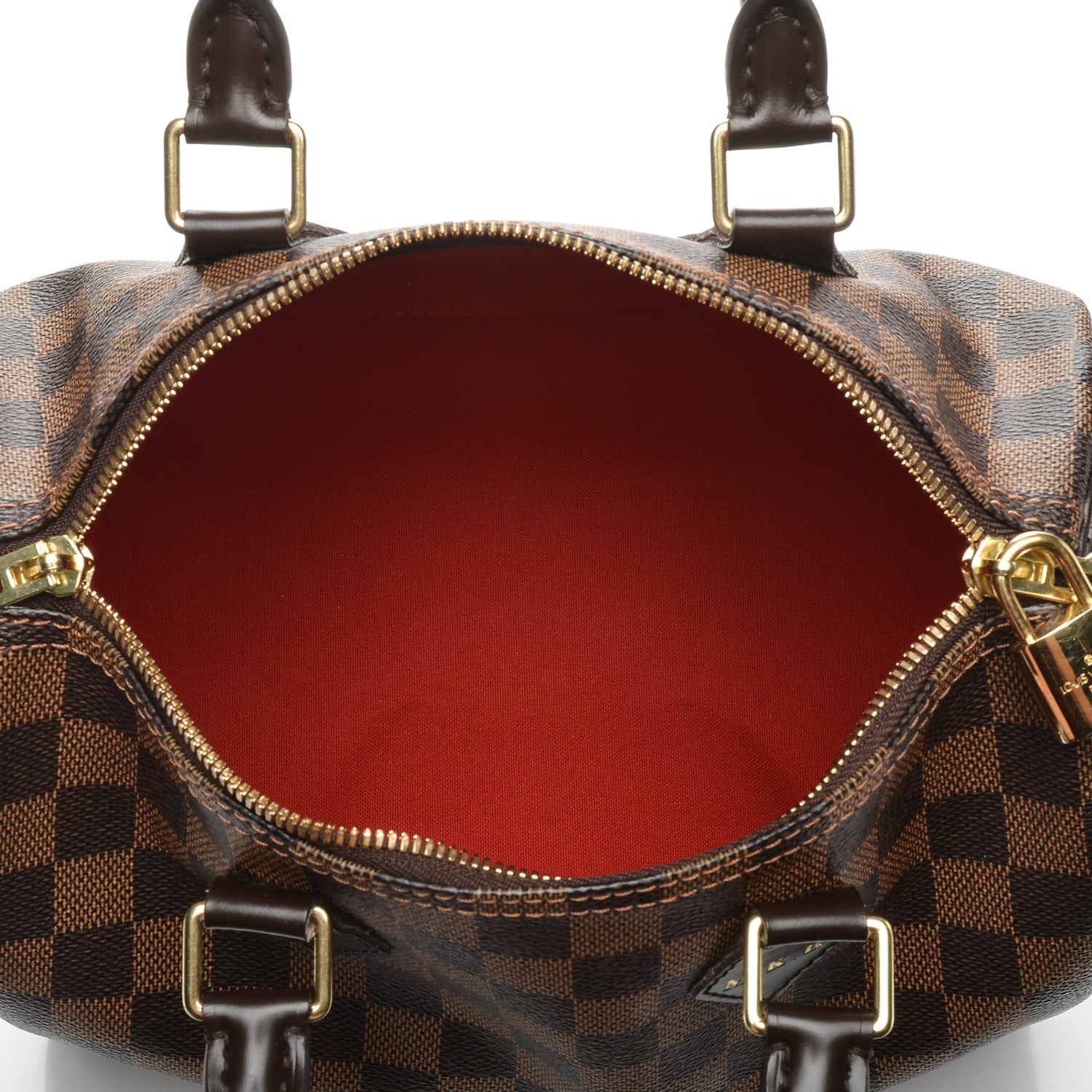 Louis Vuitton Damier Ebene Speedy Bandouliere 25 5 of 6