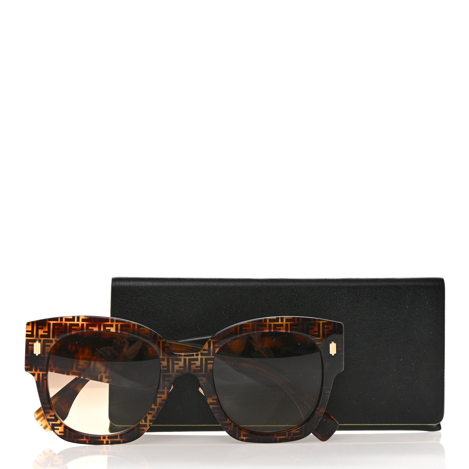 Fendi Acetate FF 53mm Sunglasses 0458/G/S Tortoise 8 of 8
