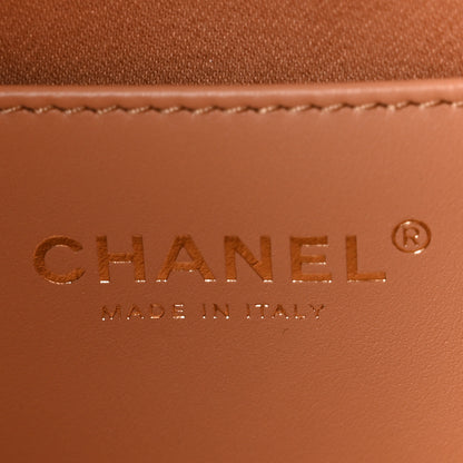 Chanel Caviar Quilted Small Chanel 25 Handbag Brown 6 of 10