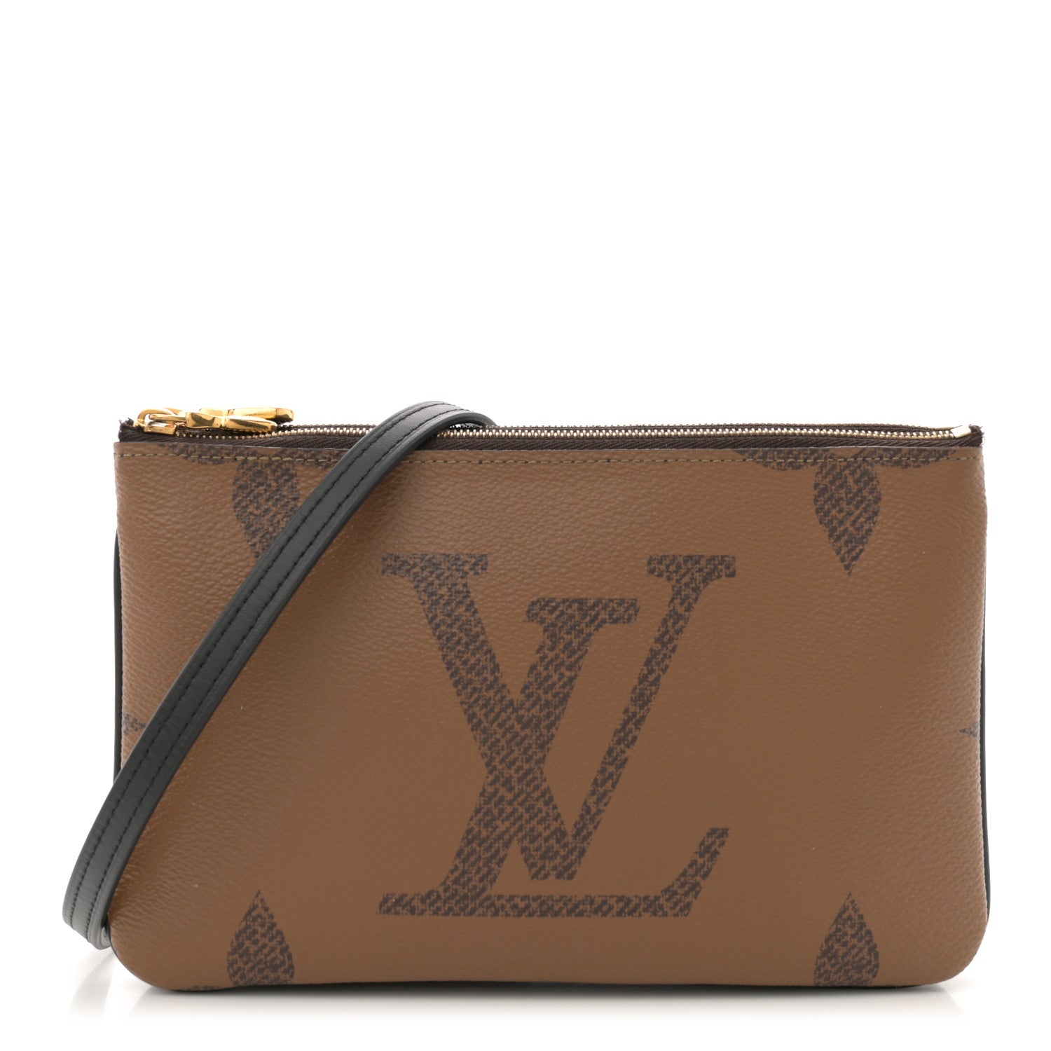 Louis Vuitton Reverse Monogram Giant Double Zip Pochette 1 of 11