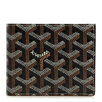 Goyard Goyardine Bi-Fold Victoire PM Wallet Black Gold 1 of 6