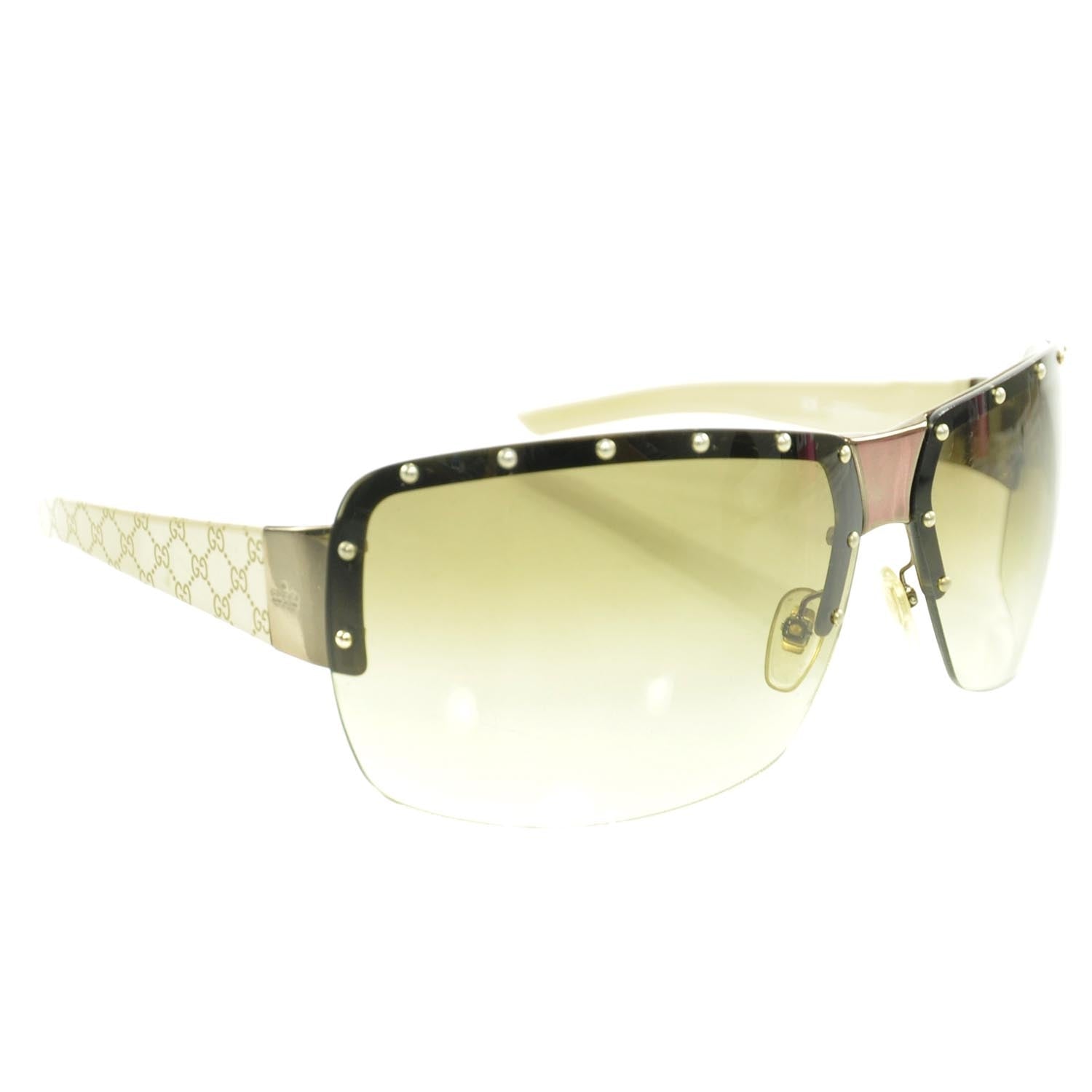 Gucci Studded Sunglasses 1819S Brown 1 of 7