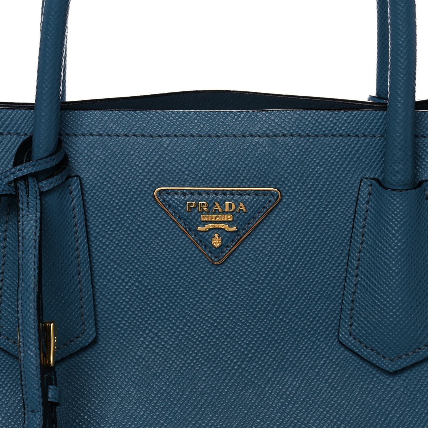 Saffiano Cuir Small Double Bag