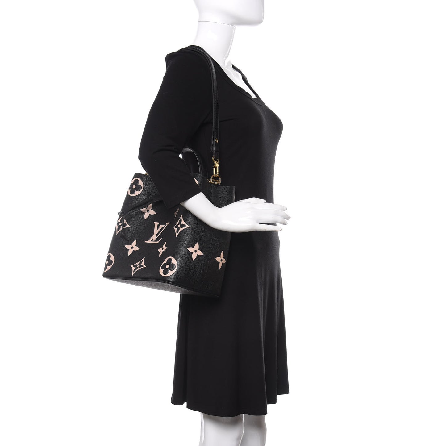 Empreinte Monogram Giant Neonoe MM Black Beige