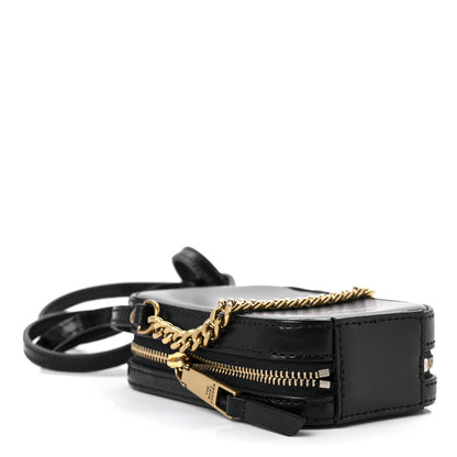 Marc Jacobs Smooth Calfskin The Mini Vanity Crossbody Bag Black 3 of 9
