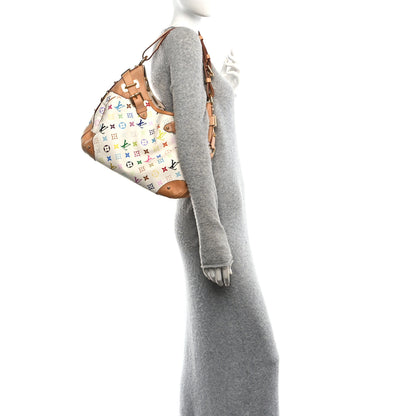 Louis Vuitton Monogram Multicolor Greta White 2 of 9